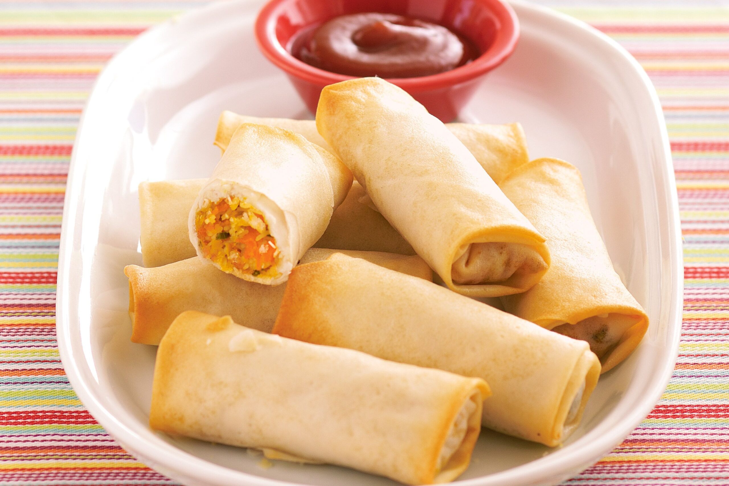 5 Mini Veg Spring Rolls